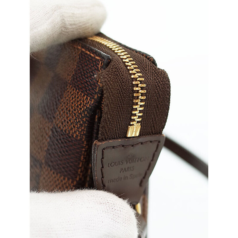 Louis Vuitton Damier Ebene Brown Pochette Accessoires Accessory Pouch - Picture 9 of 9